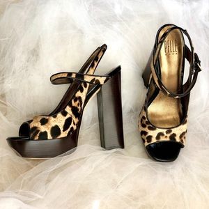 Shoes, Heels, Animal prints,